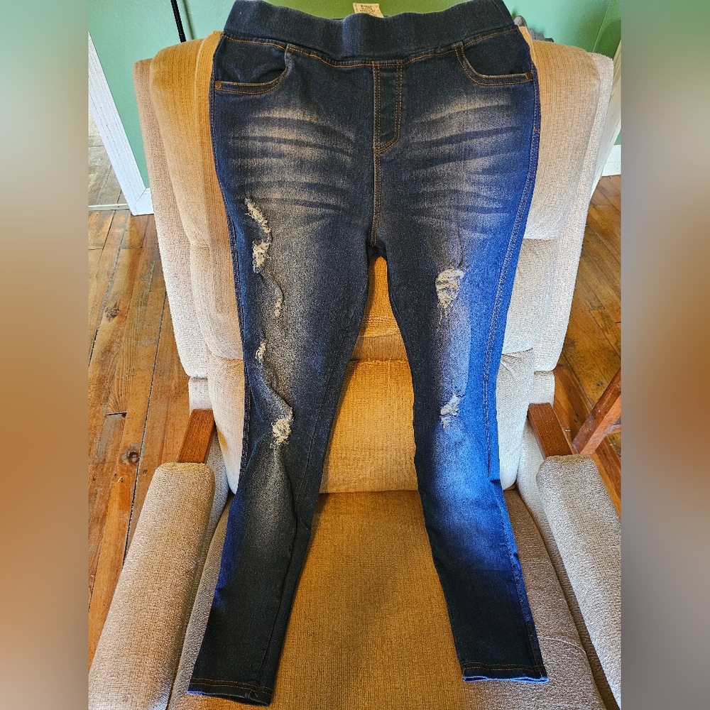Jeggings JVINI distressed Size Medium